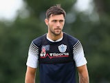 Queens Park Rangers' Charlie Austin during a training session on August 2, 2013