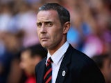 Sheffield United manager David Weir looks on during the Sky Bet League One match between Sheffield United and Notts County on August 2, 2013