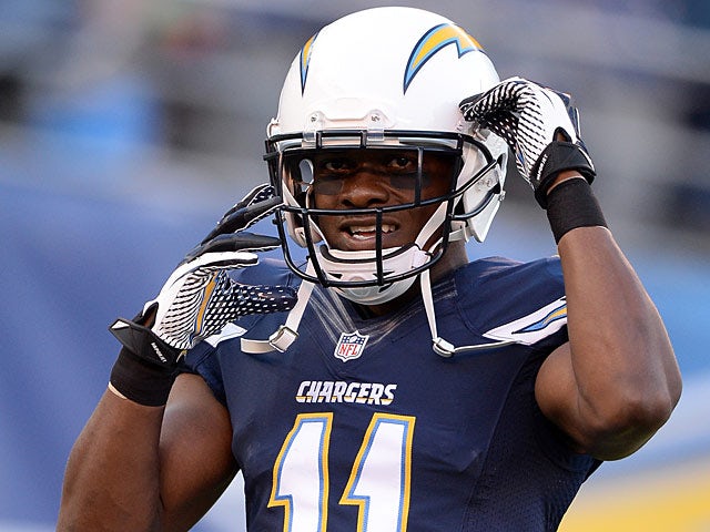 San Diego Chargers' Eddie Royal in action on August 8, 2013