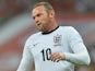 England striker Wayne Rooney plays during the international friendly football match between England and Scotland at Wembley Stadium in London on August 14, 2013