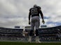 Jeromey Clary of the San Diego Charger warms up before the game against the Cincinnati Bengals on December 2, 2012
