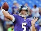 Half-Time Report: Baltimore Ravens lead Chicago Bears by four