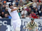Kevin Pietersen of England bats during day three of 4th Investec Ashes Test match between England and Australia at Emirates Durham ICG on August 11, 2013