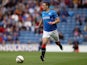 Lee Wallace of Rangers controls the ball during the Pre Season Friendly match between Rangers and Newcastle United at Ibrox Stadium on August 06, 2013