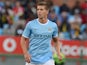 Matija Nastasic of Manchester City during the Nelson Mandela Football Invitational match between SuperSport United and Manchester City from Loftus Versfeld on July 14, 2013