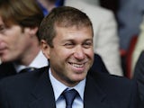 Roman Abramovich before Chelsea's match away at Liverpool in 2003.