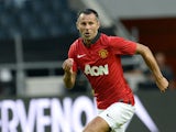 Manchester United's midfielder Ryan Giggs controls the ball during a friendly football match between AIK and Manchester United on August 6, 2013