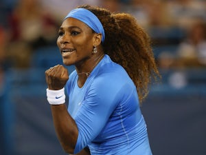 Serena advances in China
