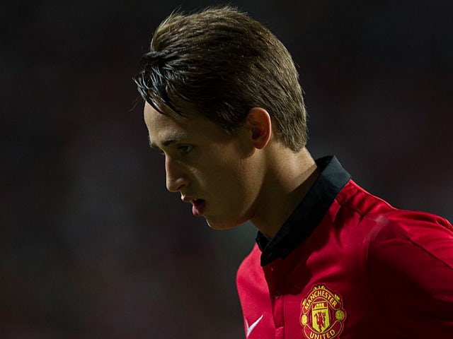 Manchester United's Adnan Januzaj in action during a friendly match against Kitchee FC on July 29, 2013