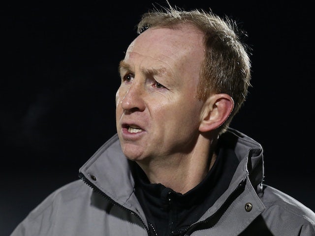 Torquay boss Alan Knill on the touchline on March 29, 2013