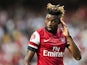 Then Arsenal midfielder Alex Song in action on July 29, 2012