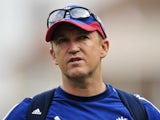 England coach Andy Flower at the fifth Ashes test on August 25, 2013