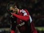 Andy Williams of Swindon Town celebrates his goal during the npower League One match between Swindon Town and Tranmere Rovers at the County Ground on December 21, 2012