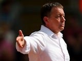 Forest boss Billy Davies during the match against Watford on August 25, 2013