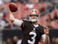 Half-Time Report: Cleveland Browns come back to lead