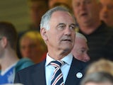 Rangers Chairman Charles Green during the Scottish Communities League Cup First Round match against East Fife at the Ibrox Stadium on August 7, 2012