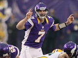 Minnesota Vikings' Christian Ponder in action against Green Bay Packers on December 30, 2012