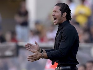 Simeone: 'No complaints over red card'