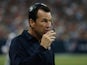 Houston Texans head coach Gary Kubiak calls a play during the second half of the preseason game against the Miami Dolphins at Reliant Stadium on August 17, 2013