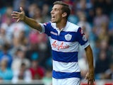 QPR's Gary O'Neil in action during the match against Ipswich on August 17, 2013