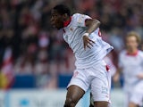 Sevilla's Geoffrey Kondogbia in action against Atletico Madrid on January 31, 2013