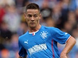 Rangers' Ian Black in action against Newcastle on August 6, 2013