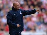 Palace manager Ian Holloway on the touchline during the match against Stoke on August 24, 2013
