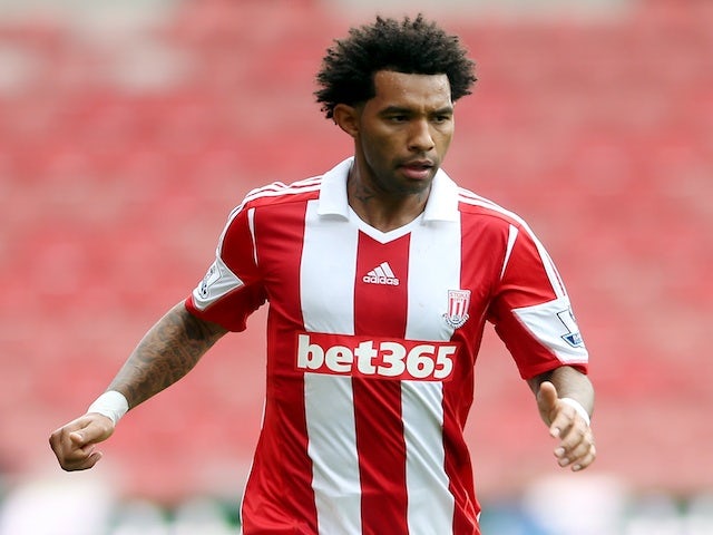 Stoke's Jermaine Pennant in action against Genoa on August 10, 2013