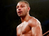 Kell Brook in action in his International Welterweight match against Carson Jones on July 13, 2013