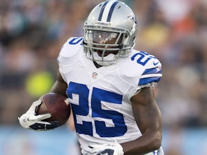 Cowboys RB Lance Dunbar in action against Miami on August 4, 2013