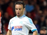 Marseille's Mathieu Valbuena in action against Guingamp on August 11, 2013