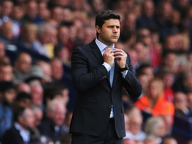 Southampton manager Mauricio Pochettino on the touchline during the match against West Brom on August 17, 2013