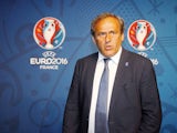 UEFA President Michel Platini attends the EURO 2016 Logo & Slogan Launch on June 26, 2013