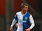 Morten Gamst Pedersen of Blackburn Rovers runs with the ball during the npower Championship match between Blackburn Rovers and Brighton & Hove Albion at Ewood park on January 22, 2013