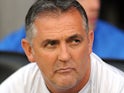 Wigan Athletic manager Owen Coyle prior to kick-off against Doncaster on August 20, 2013