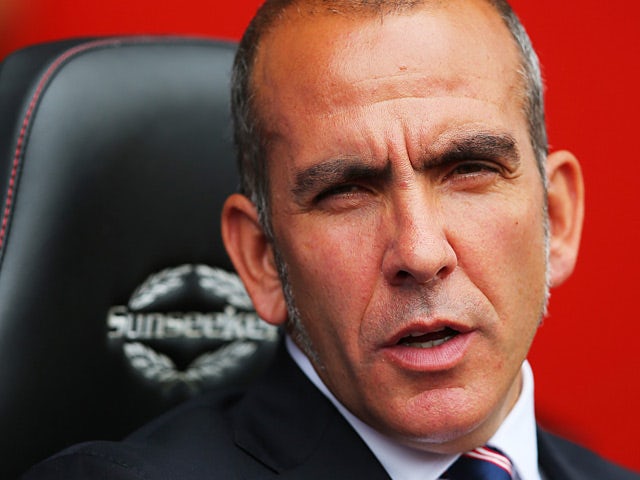 Sunderland manager Paolo Di Canio prior to kick-off in the match against Southampton on August 24, 2013