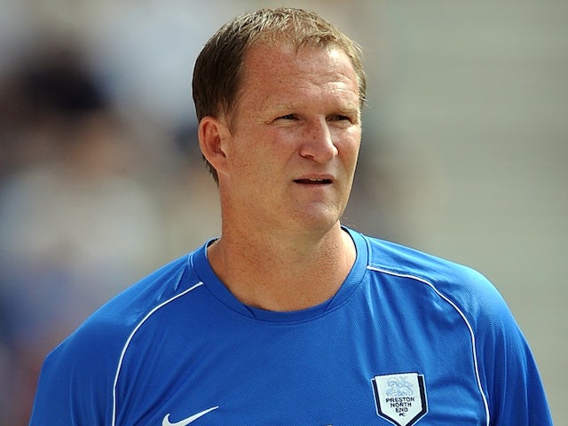 Preston's Simon Grayson during a game with Wolves on August 3, 2013