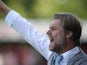 Coventry manager Steven Pressley on the touchline against Crawley on August 3, 2013