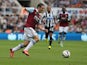 West Ham's Stewart Downing in action against Newcastle on August 24, 2013