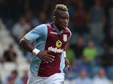 Aston Villa's Yacouba Sylla in actio during a friendly match against Luton on July 23, 2013