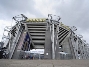 Couple caught having sex on Brondby pitch?
