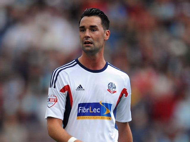 Bolton's Chris Eagles in action against Burnley on August 3, 2013
