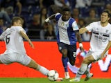Porto winger Christian Atsu in action against Vitoria SC.