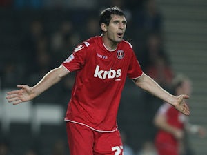 Danny Hollands of Charlton Athletic in action during the npower League One match between MK Dons and Charlton Athletic at Stadium MK on September 27, 2011
