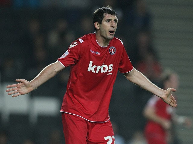 Danny Hollands of Charlton Athletic in action during the npower League One match between MK Dons and Charlton Athletic at Stadium MK on September 27, 2011