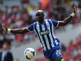 Eliaquim Mangala of FC Porto in action during the Emirates Cup match between Napoli and FC Porto at the Emirates Stadium on August 4, 2013 