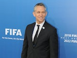 Gary Lineker arrives in Zurich for the England bid at the FIFA World Cup 2018 & 2022 Host Announcement on December 2, 2010