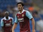 James Tomkins of West Ham United during the Pre Season Friendly match between Colchester United and West Ham United at Colchester Community Stadium on July 16, 2013