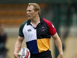 Josh Lewsey of England during the Chartis Cup match between the Asia Pac Barbarians and the World XV at Hong Kong Rugby Club on June 11, 2011 