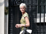 Judith Murray arrives at 10 Downing Street on July 8, 2013